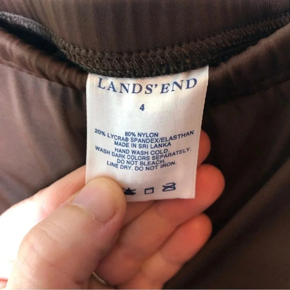 Lands' End Tankini and Swim Skirt Set Size 4 - Picture 9 of 10